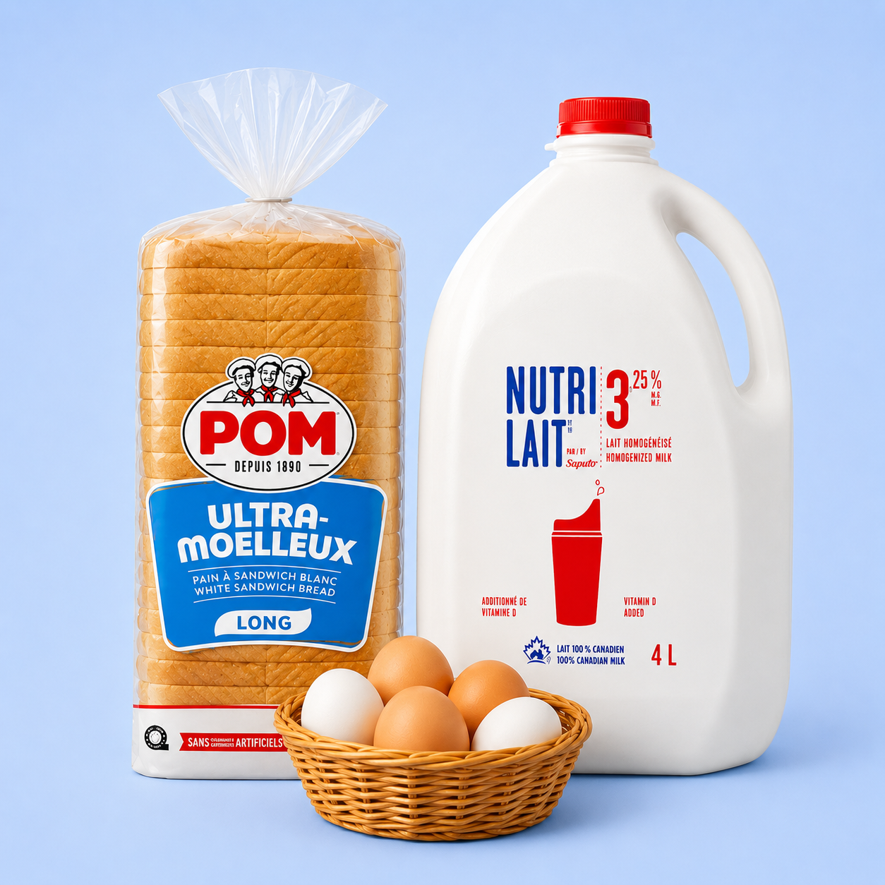 Dairy, Bread & Eggs