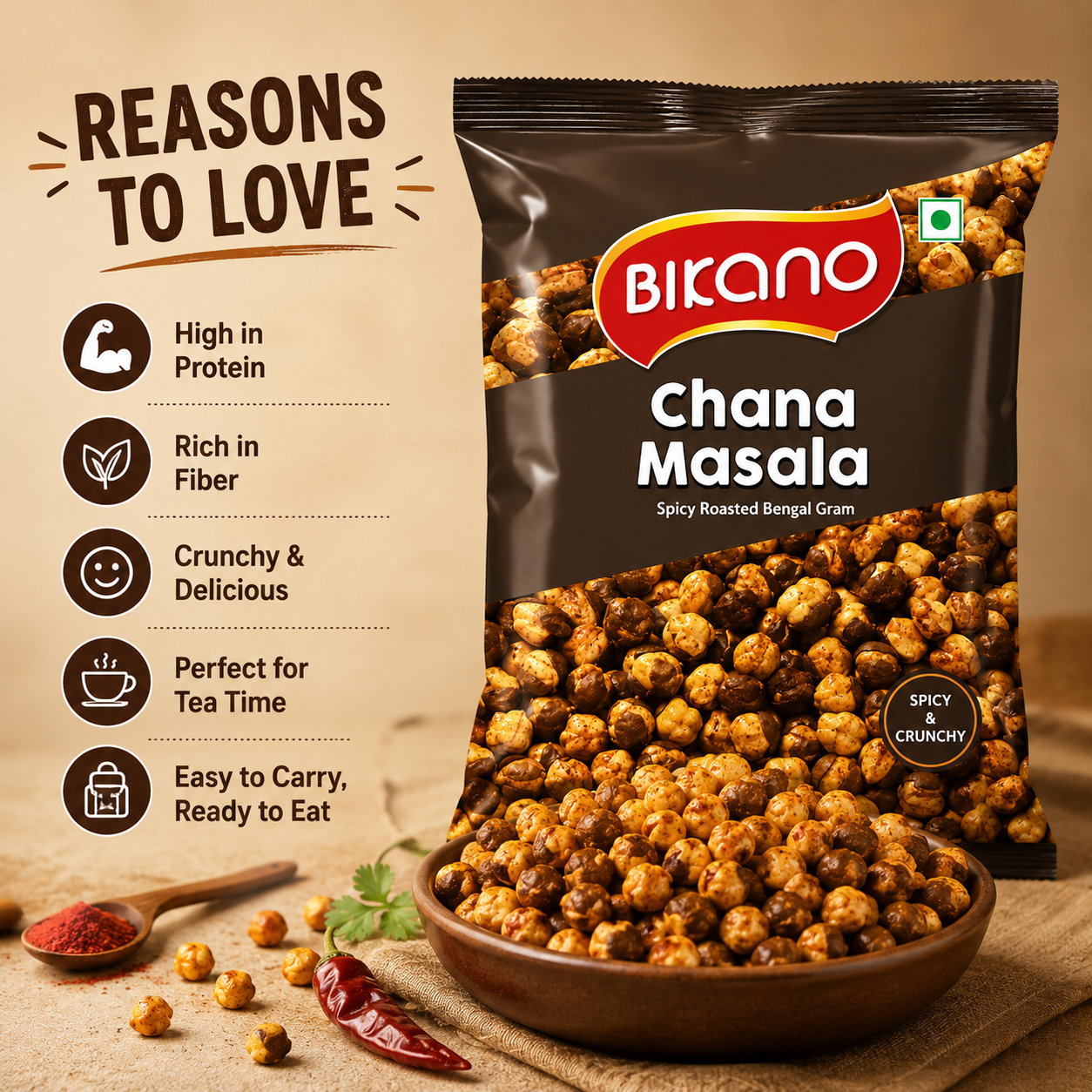 BIKANO CHANA MASALA 150g