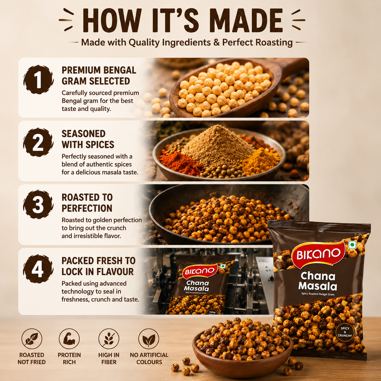 BIKANO CHANA MASALA 150g