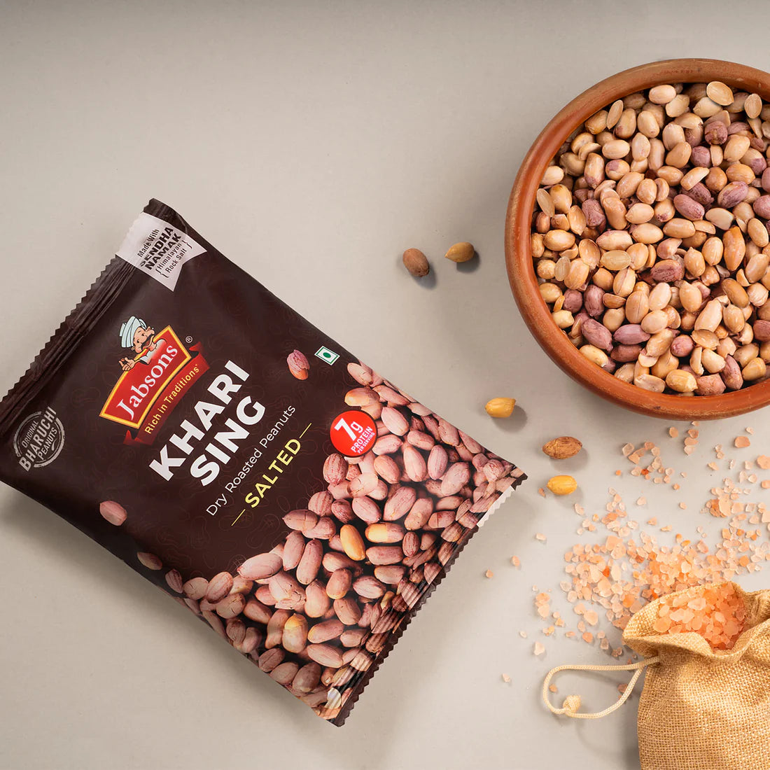 Khari Sing (with skin) Roasted Peanuts