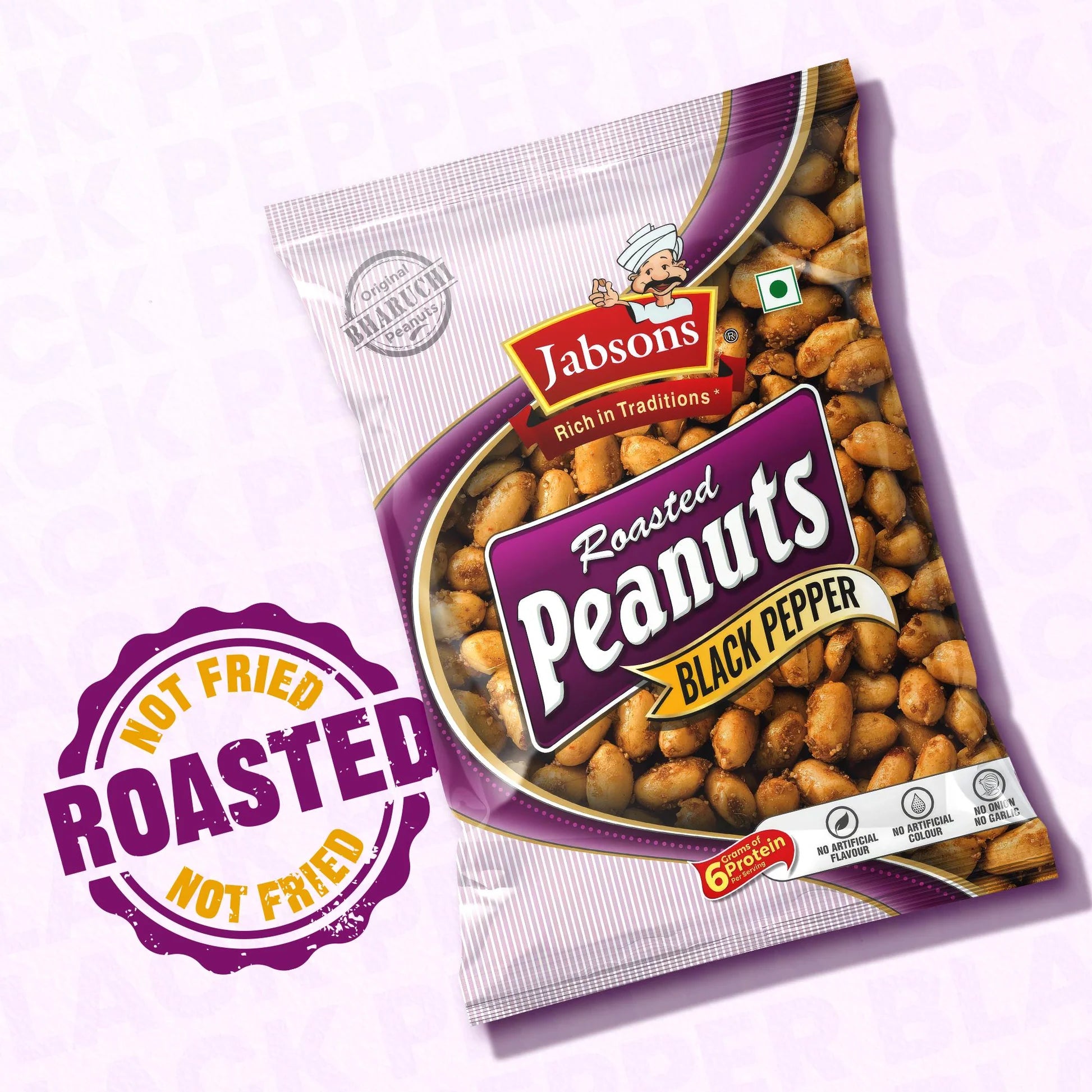 Black Pepper Roasted Peanuts